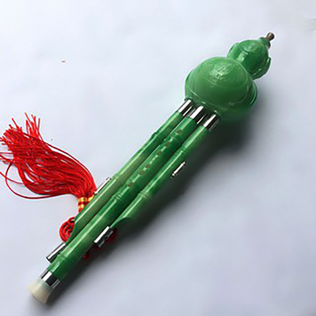 Oval smooth gem flute
