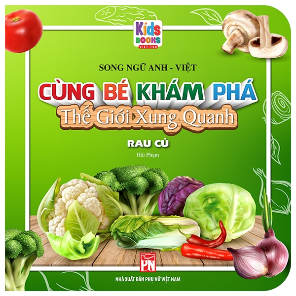 Fahasa - cùng bé khám phá thế giới xung quanh - rau củ