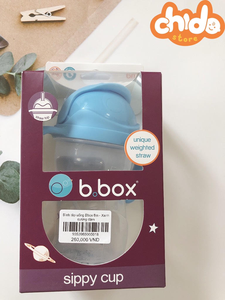 [Chính hãng] [Có sẵn] Bình tập uống Bbox 6m