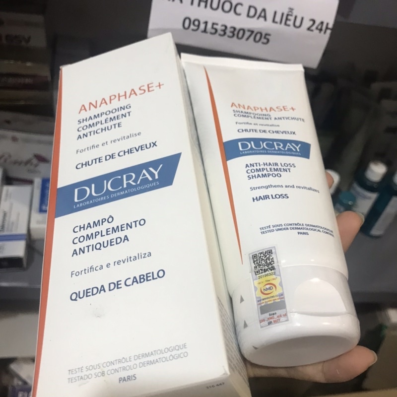 Dầu gội  rụng tóc Ducray Anaphase Sitmulating Cream Shampoo