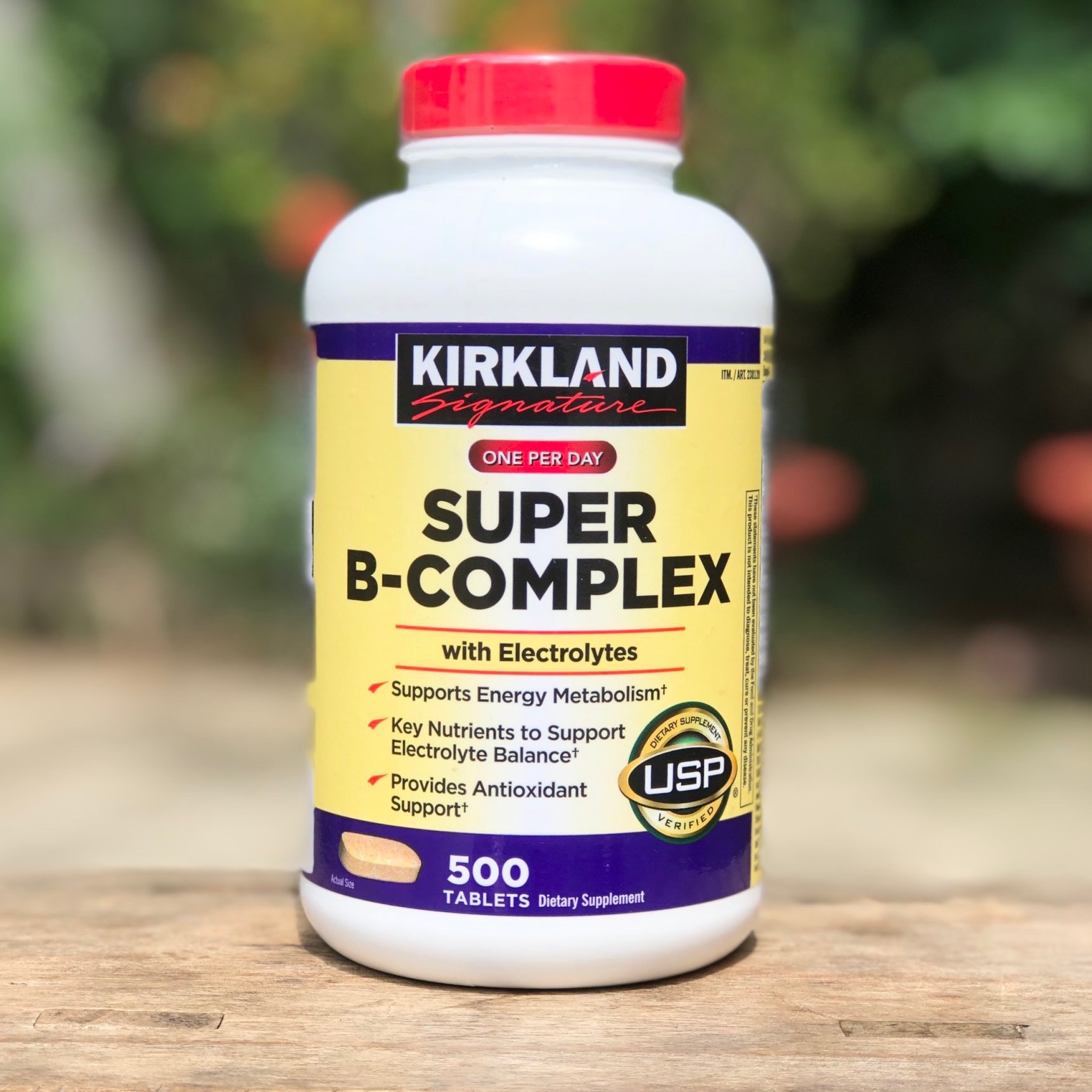 [HCM]Vitamin B tổng hợp Kirkland Super B-Complex.