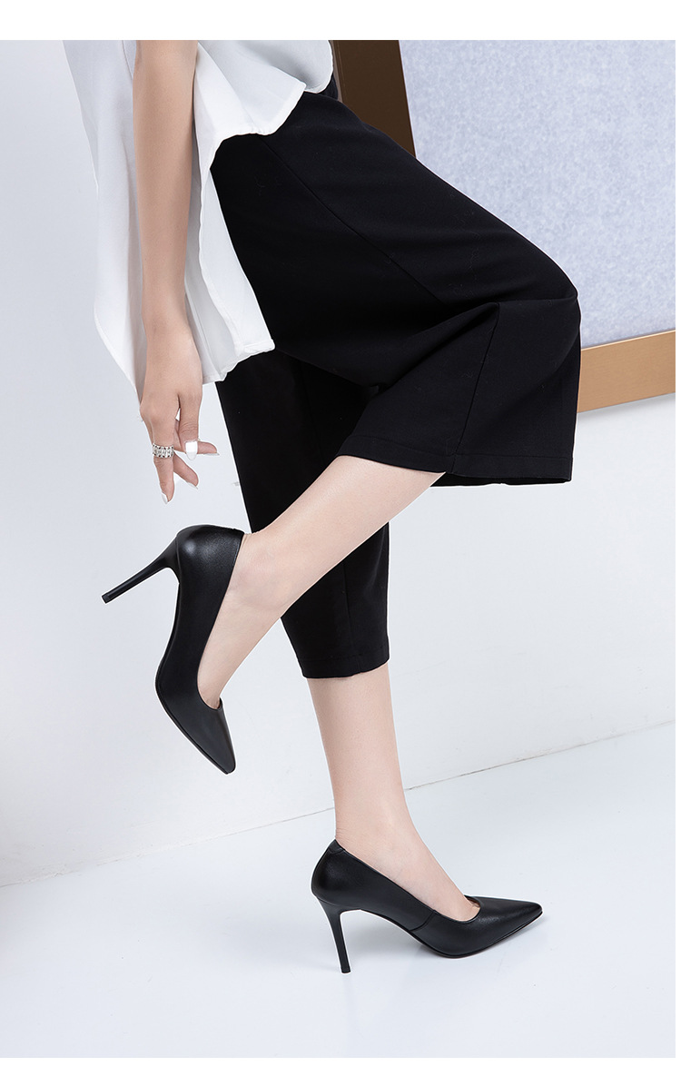 Giày cao gót mũi nhọn 7 Phân mã LNC12