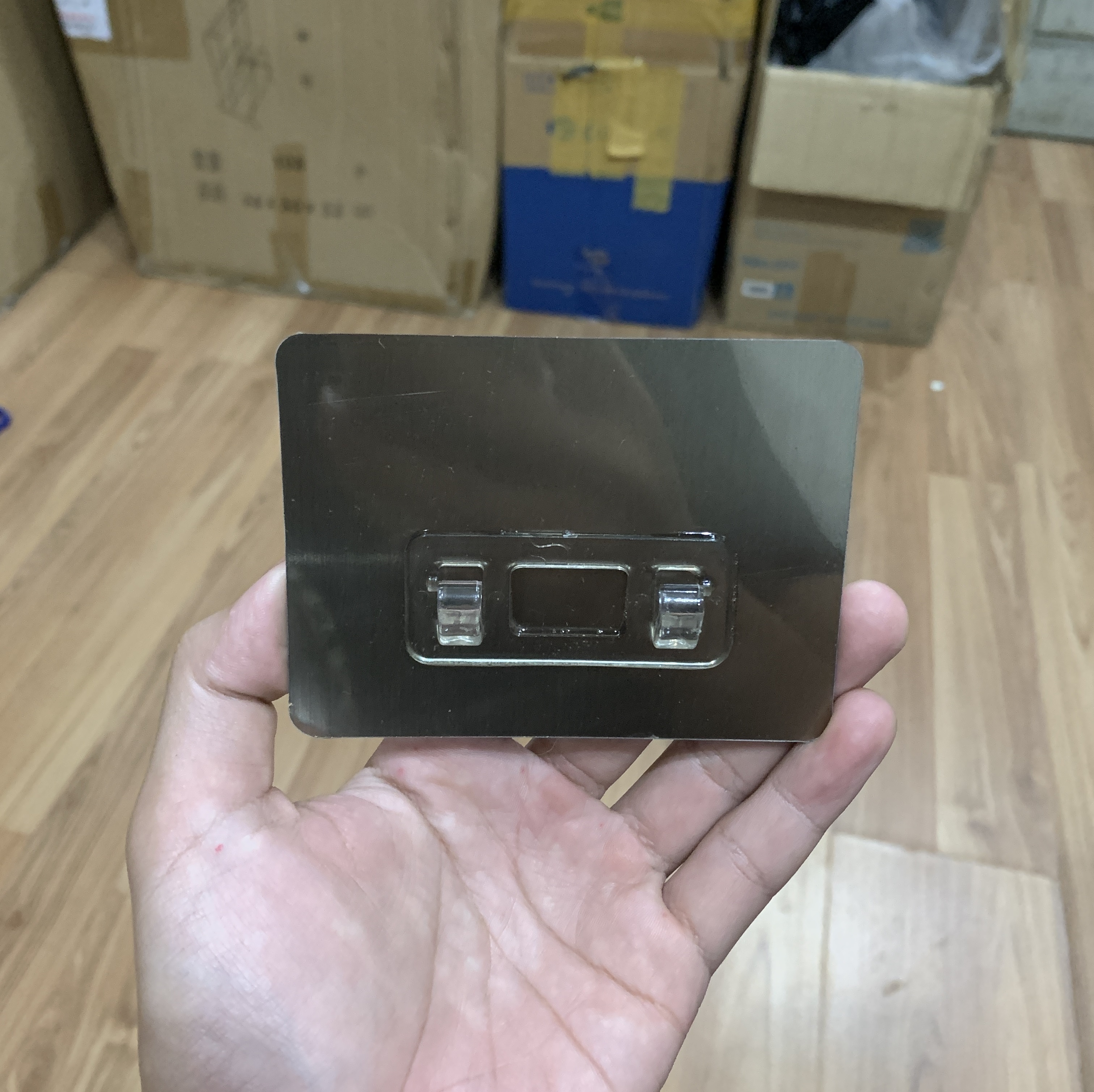 Bộ 2 miếng dán Gài ĐƠN 2 MÓC (10x7.5cm) thay thế - mua dự phòng