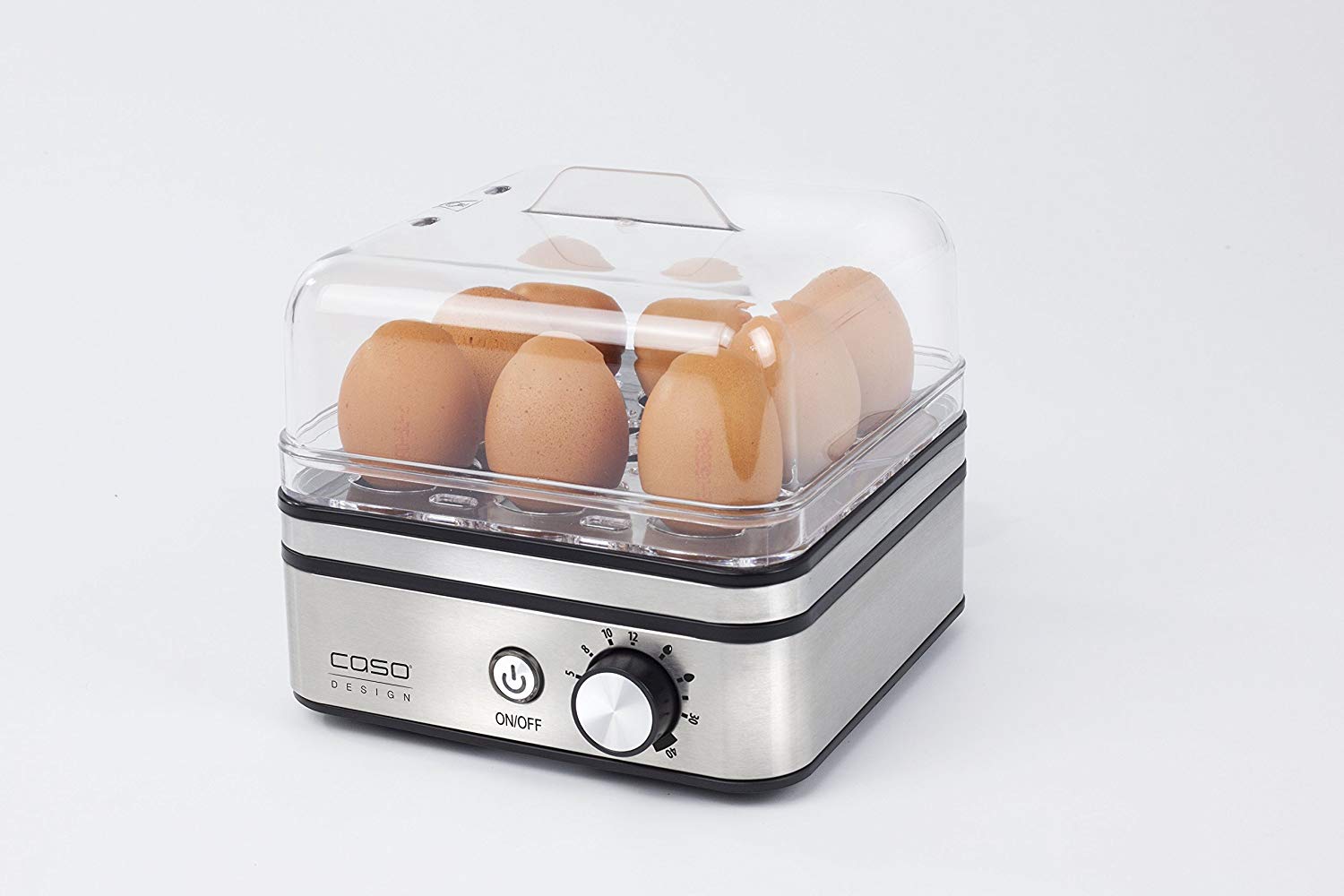Nồi hấp điện 2 tầng mini Caso ED10 [ Nhập Đức ]