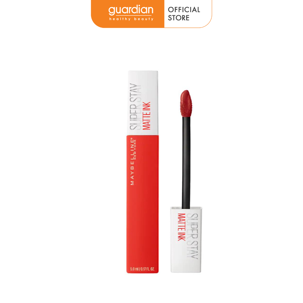 Son kem chuẩn lì giữ màu 16h Maybelline Super Stay Matte Ink Phiên Bản City (5ml)
