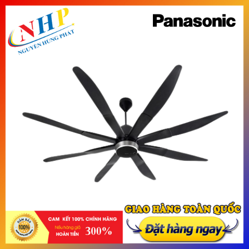 QUẠT TRẦN 8 CÁNH PANASONIC F-80ZBR(TI QUẠT  40CM )