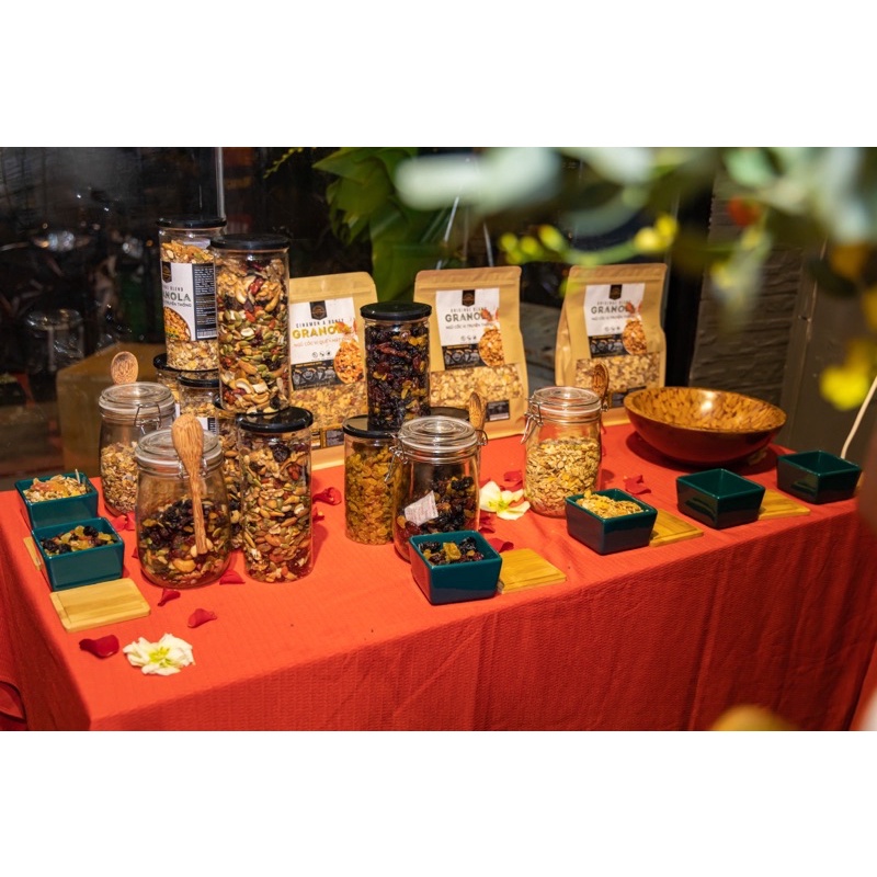 Yến Mạch Cán Dẹp Nguyên Chất – Ăn Kiêng, Ăn Dặm, Tốt Cho Tiêu Hóa, Eat Clean – Oats, The Nuts Valley