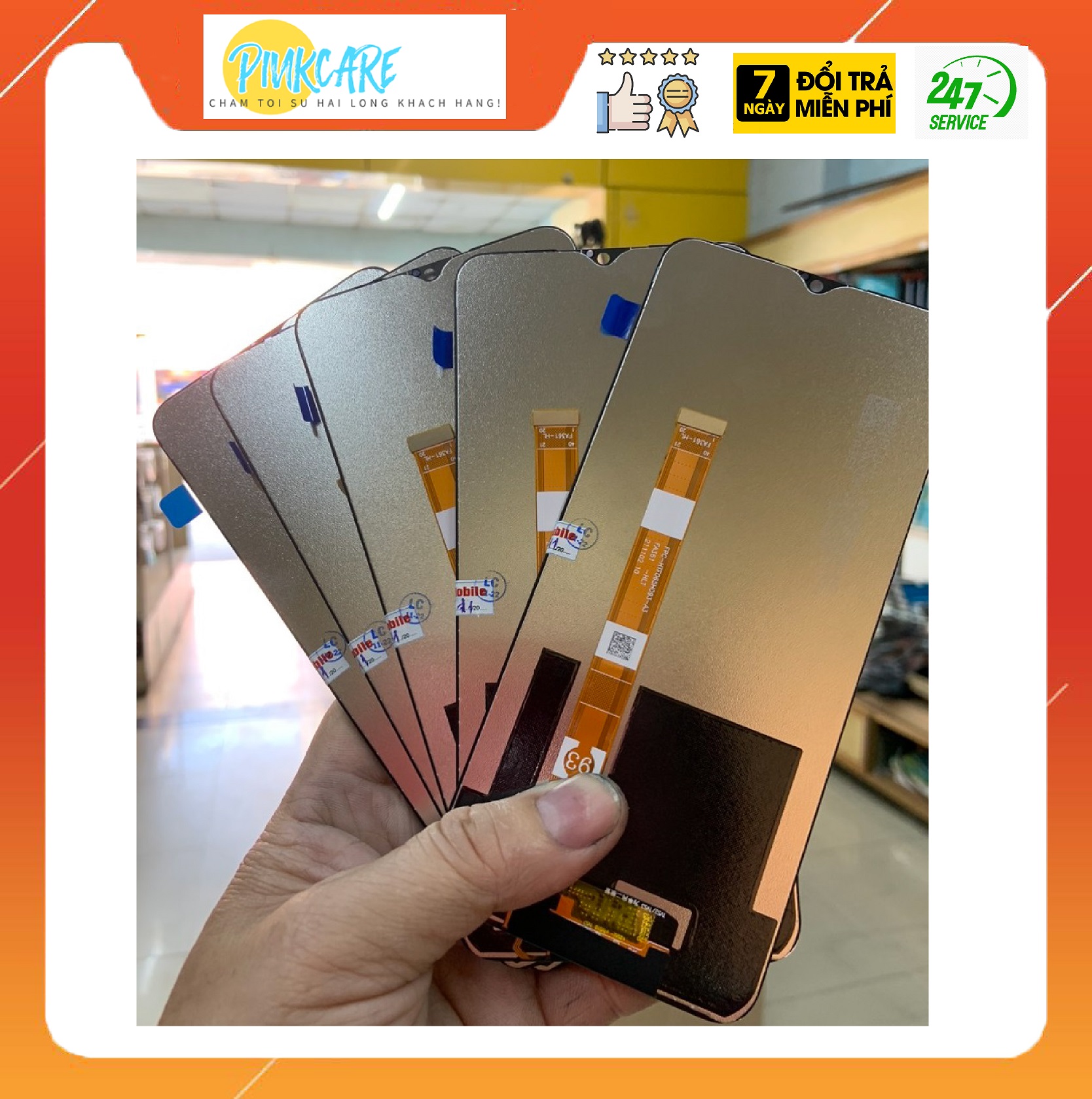 Màn hình realme c11/c12/c15/c25 oppo a15/a15s