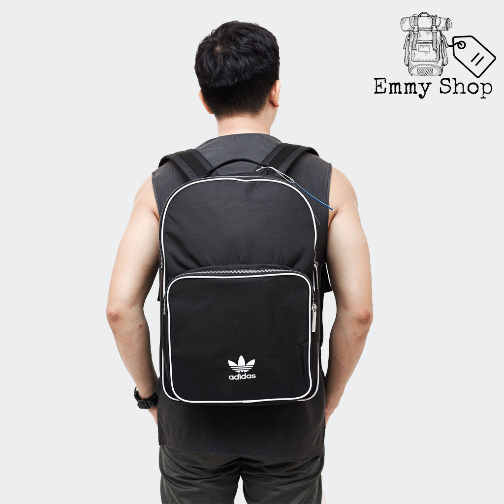 Balo Adidas Classic Backpack Black thời trang chất liệu Polyester