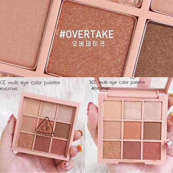 Bảng Phấn Mắt 9 Ô 3CE Multi Eye Color Palette Overtake