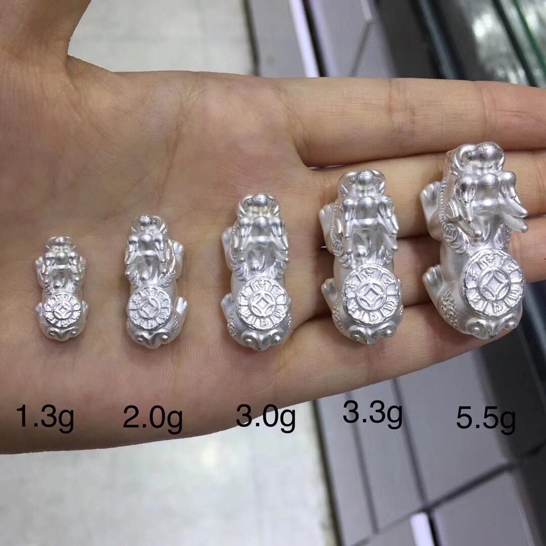 Phụ Kiện Tỳ Hưu Bạc Nguyên Chất