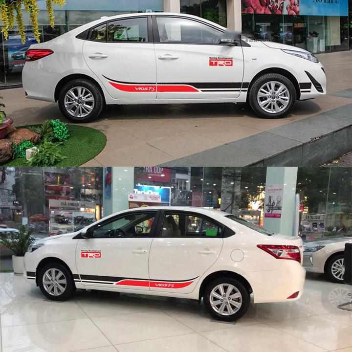 [HCM]Tem xe ô tô Vios thể thao TS095