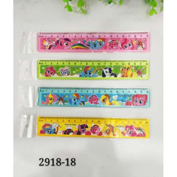Thước kẻ hình 15-18-20cm