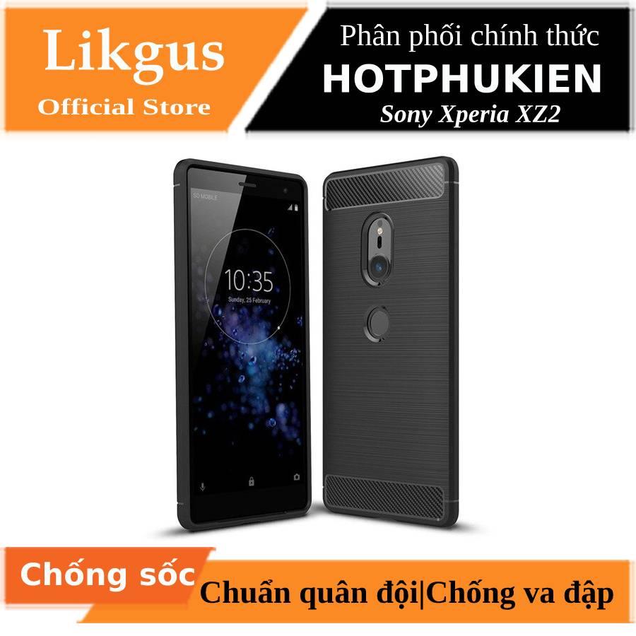 Ốp lưng chống sốc Likgus cho Sony Xperia Xperia XZ2 (hàng chuẩn, chống va đập, chống vân tay) - phân phối bởi HotPhuKien