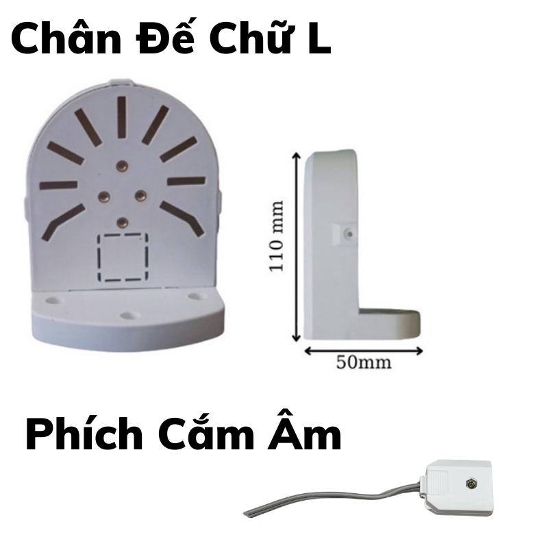 Chân đế chữ L lắp cho camera trong nhà