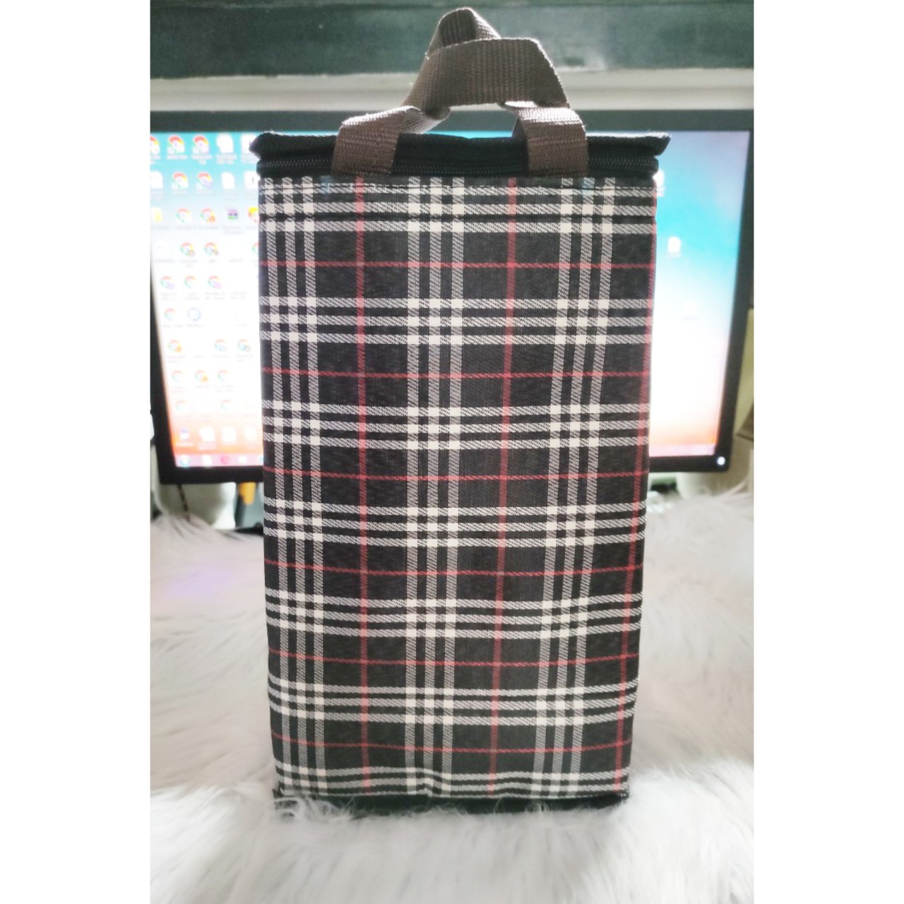 túi giữ nhiệt hộp cơm 4 ngăn (30cm*13cm*16cm)