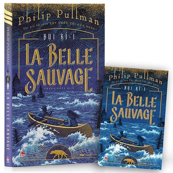 Fahasa - bụi kí - tập 1: la belle sauvage - bản phổ thông - tặng kèm postcard