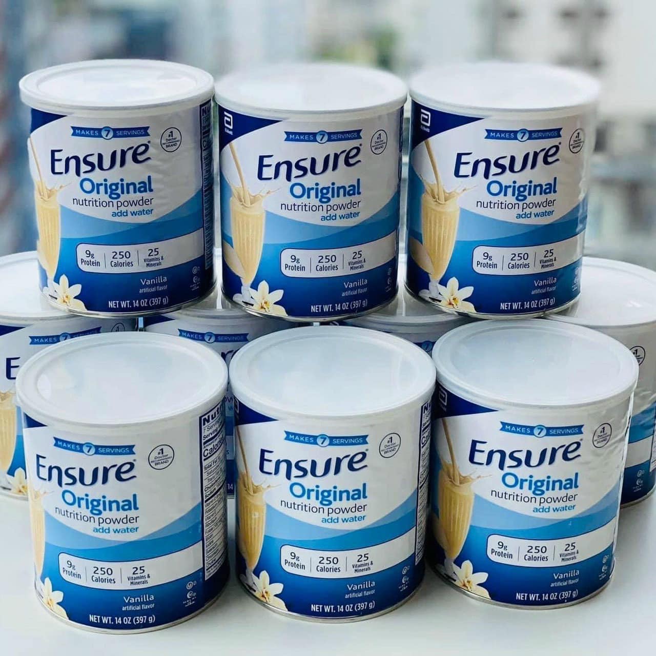 Date 06/27 Sữa Ensure Mỹ 397g