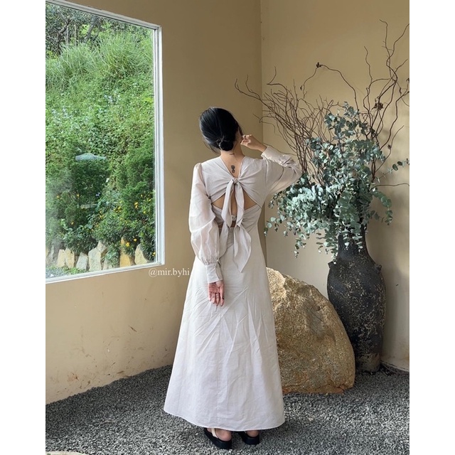 Mir.byHi:  đầm thiết kế linen tưng