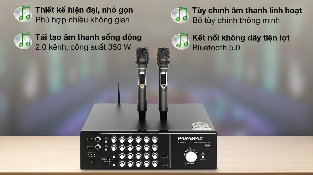 Amply Paramax AX-1200 500W