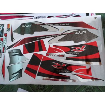 tem rời crom  satria xìpo đặt in