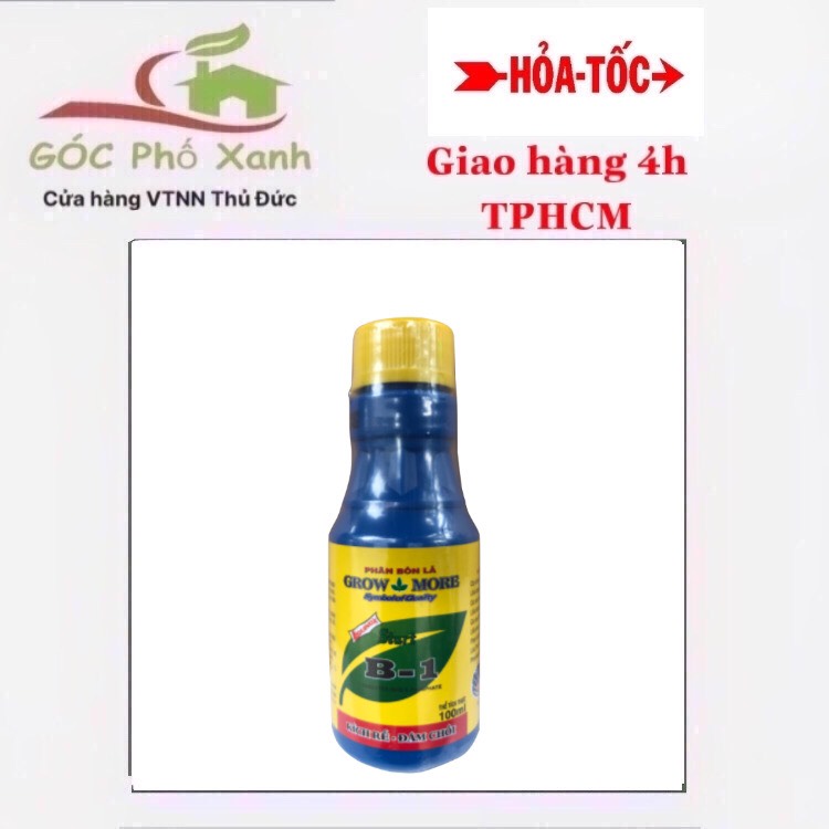 Phân bón lá VITAMIN B1 MỸ GROW MORE 100ml