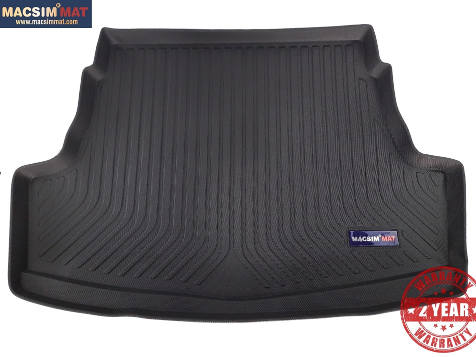 Lót cốp xe cao cấp toyota vios 2014-2017 chất liệu tpv, thương hiệu macsim