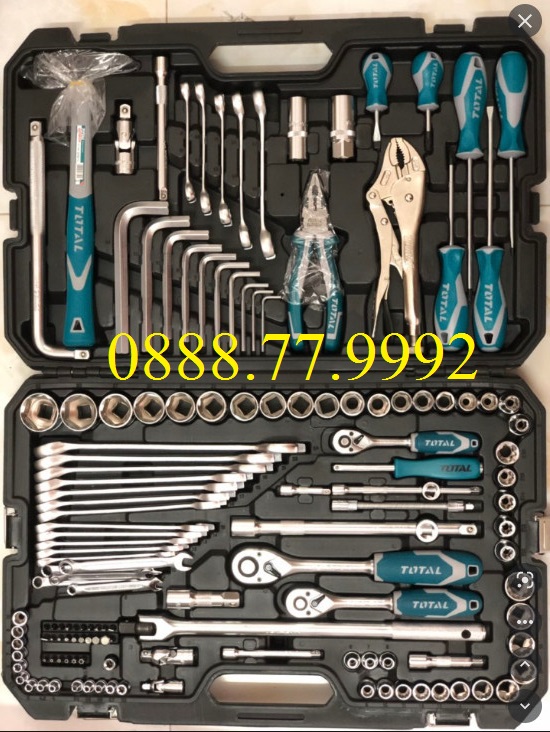 [Trả góp 0%] Bộ 142 món dụng cụ kết hợp Total THKTHP21426