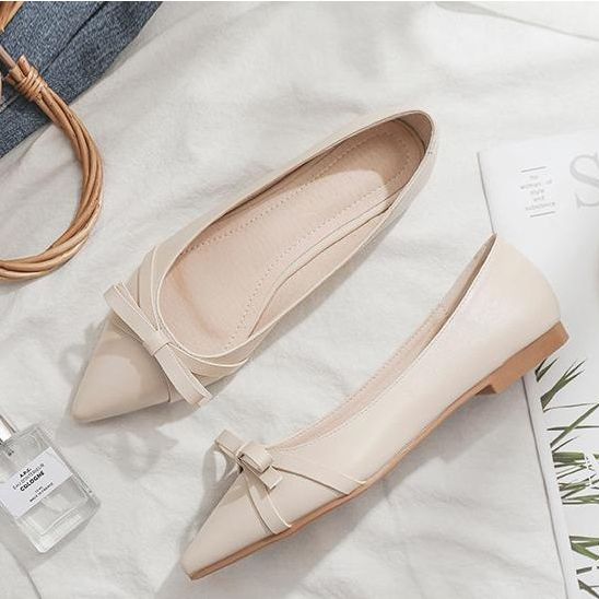Giày bệt NƠ kiểu dáng Hàn Quốc Mã SRLCB3
