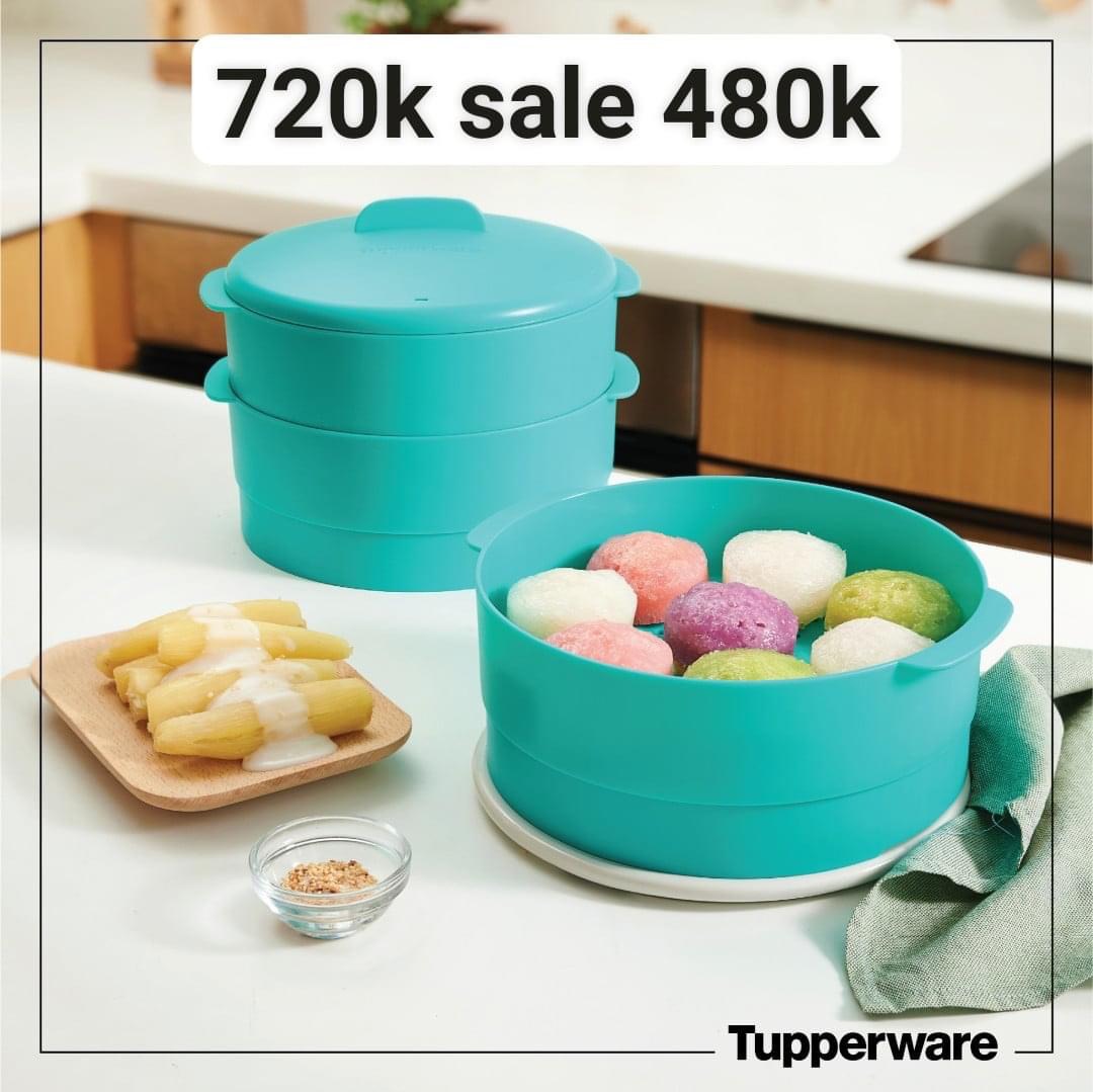 Xửng hấp tupperware 3 tầng stream it paradise