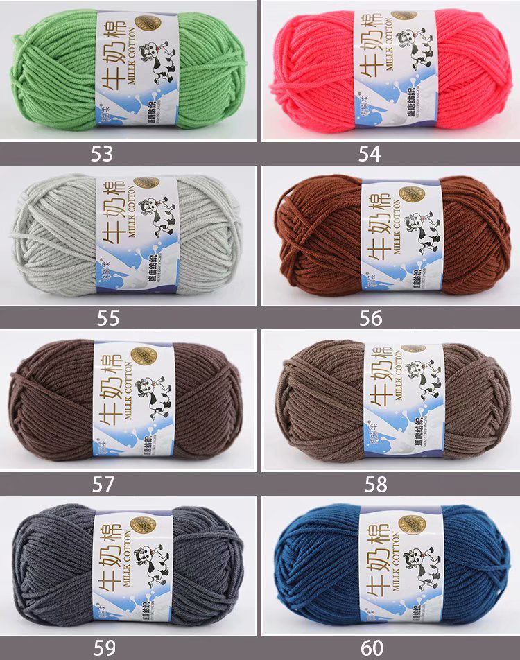 Len Milk cotton 50g - Bảng 4