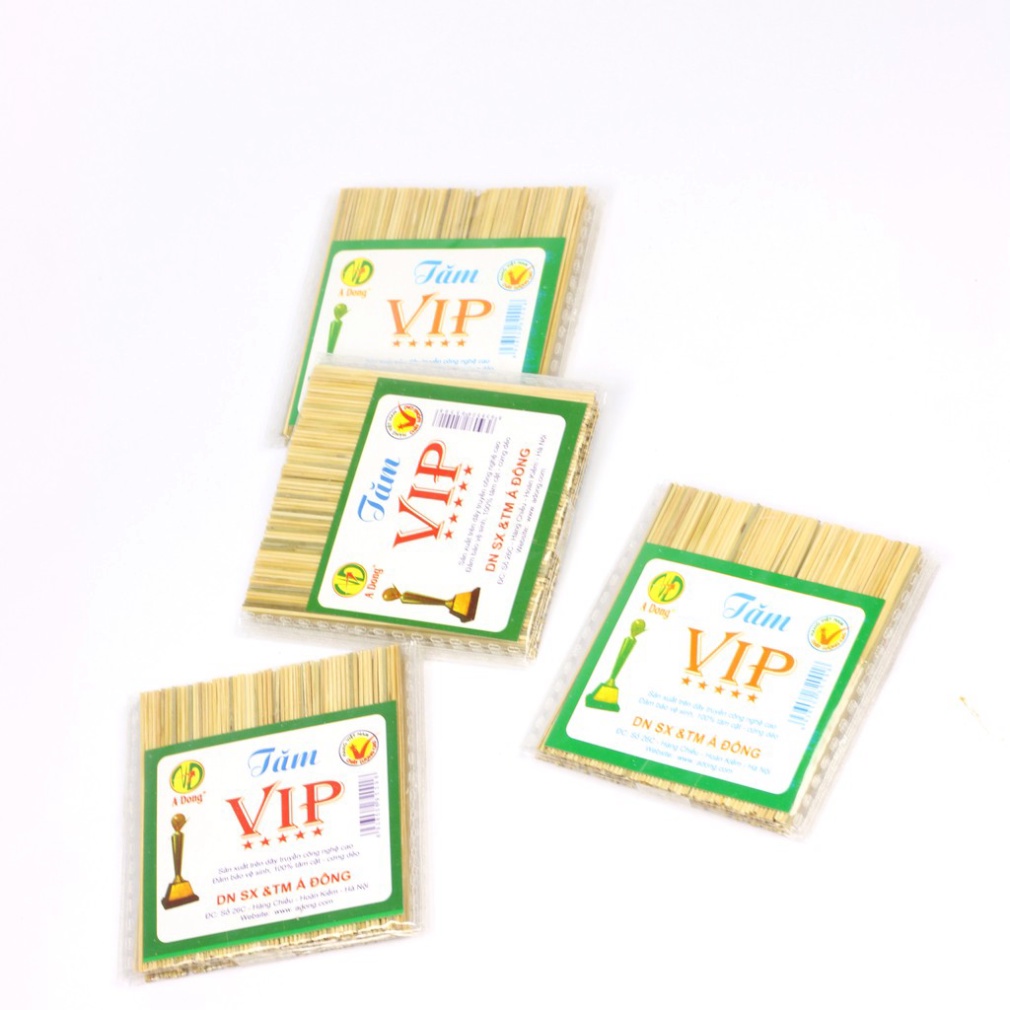 Set 2 gói tăm víp Á Đông bằng tre
