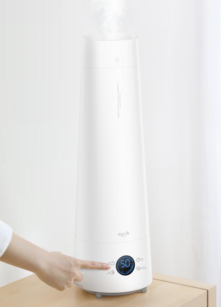(Tặng tinh dầu thơm) Máy phun sương tạo ẩm thông minh Deerma LD220 (Kèm điều khiển từ xa)