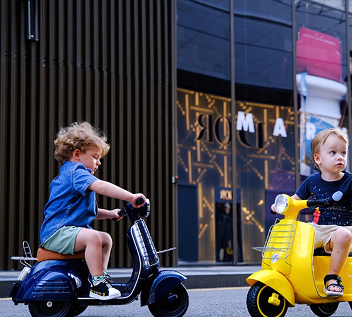 [Giao nhanh HCM] Xe máy điện vespa cho bé 6288S
