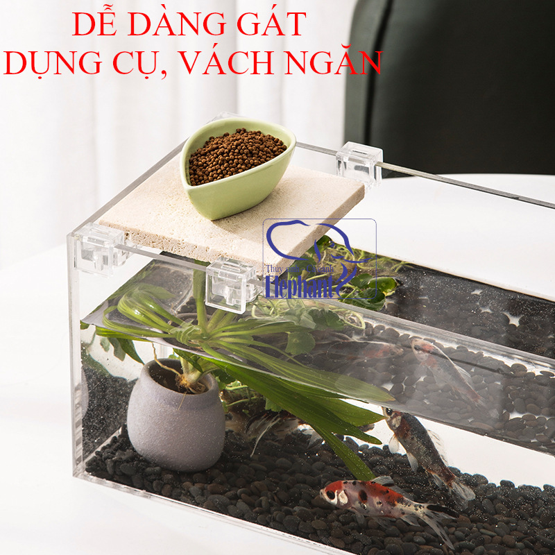 Kẹp Giữ, Giá Đỡ Nắp Bể Cá Cảnh