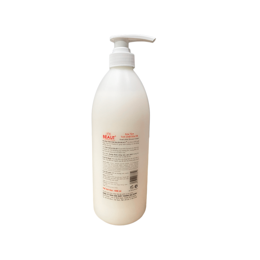 Sữa Tắm Tinh Chất Sữa Dê BEAUT 1L