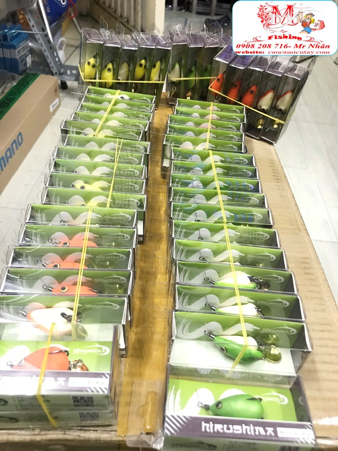 Nháy Hơi Câu Lóc Chìm Lửng Tini Egg Frog