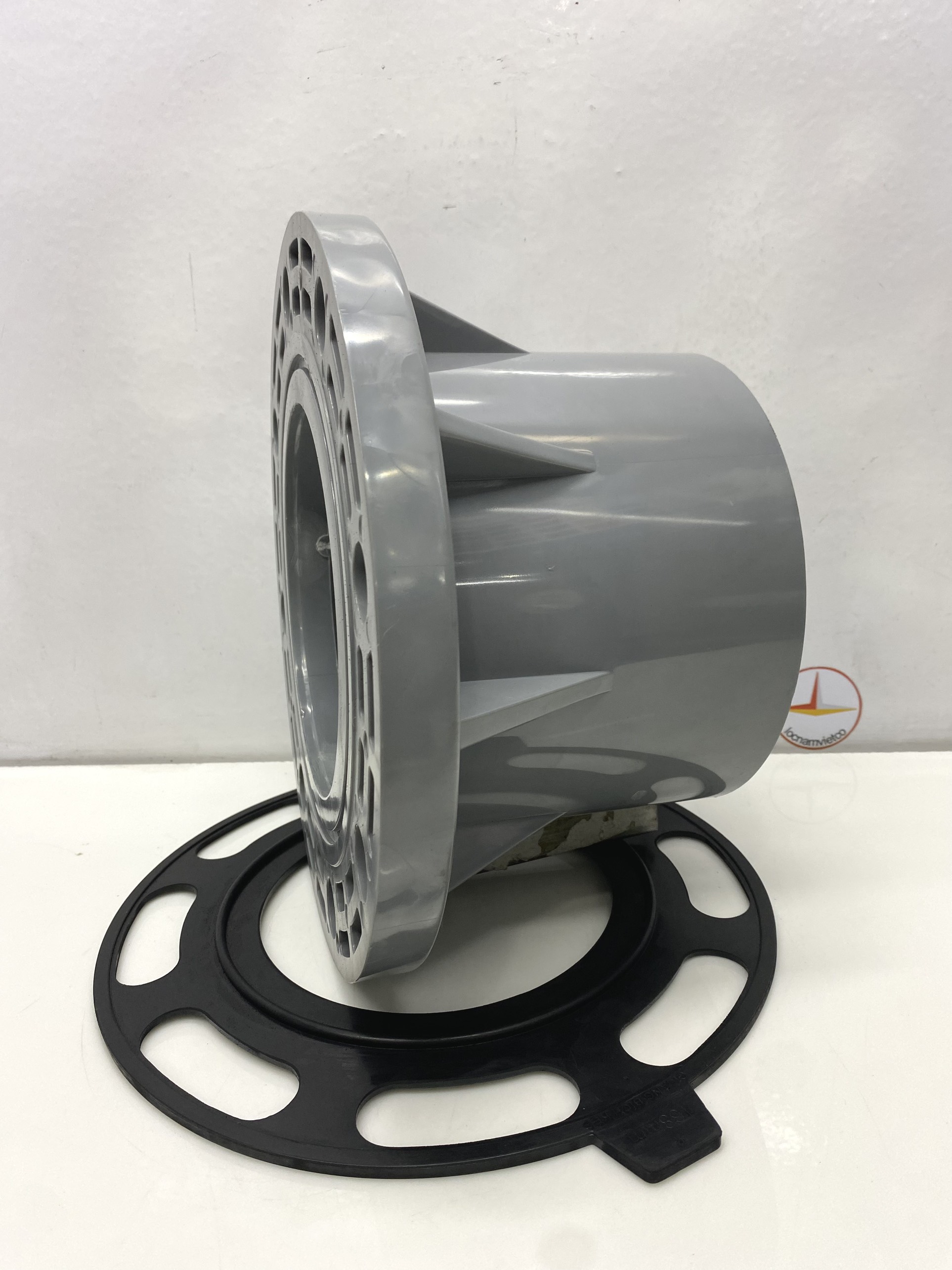 Bích đơn, mặt bích 168 nhựa PVC Bình Minh (Flange)- MB168