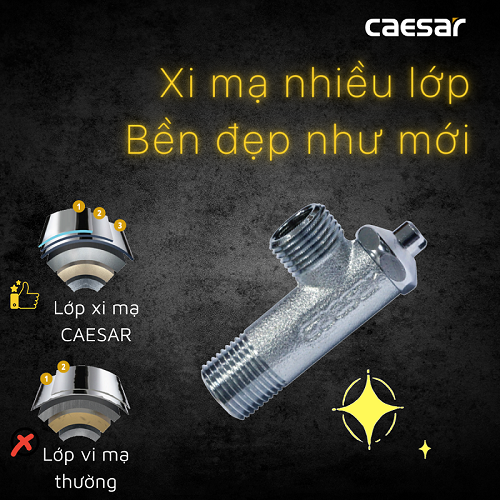 Van Khống Chế Xi CAESAR BF403 (Ø21), háng chính, giá rẻ