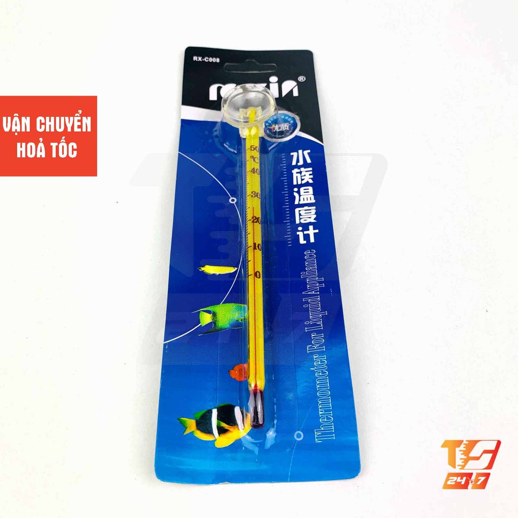 Nhiệt Kế Bể Thủy Sinh - Đo Nhiệt Độ Bể Cá