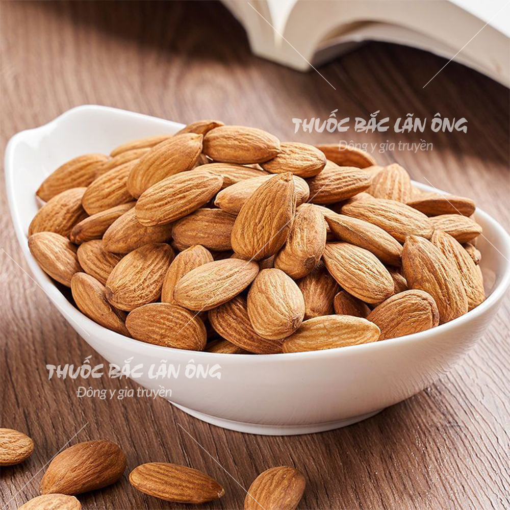 Hạt hạnh nhân 500g, hạt dưỡng dưỡng, nguyên liệu nấu sữa hạt, granola ăn kiêng, tốt cho tim mạch