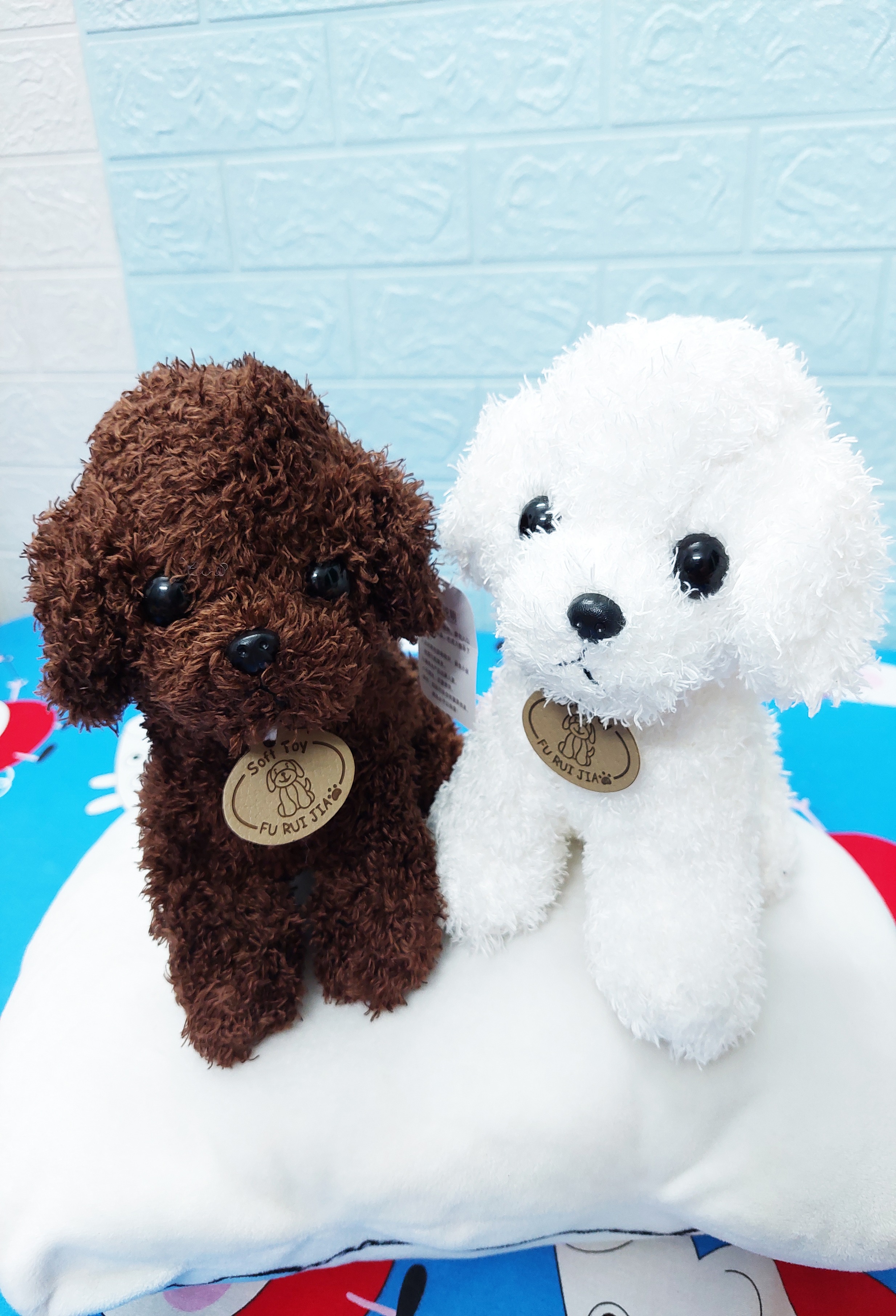 Thú bông chú chó Poodle siêu dễ thương
