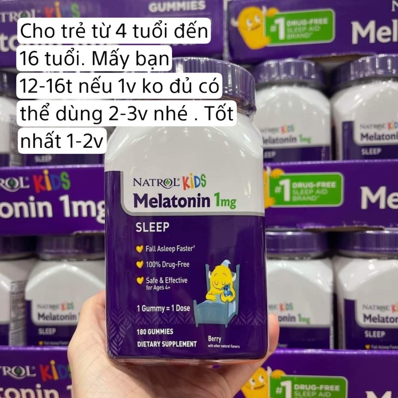 kẹo Ngủ Natrol 😴 Mỹ 🇺🇸