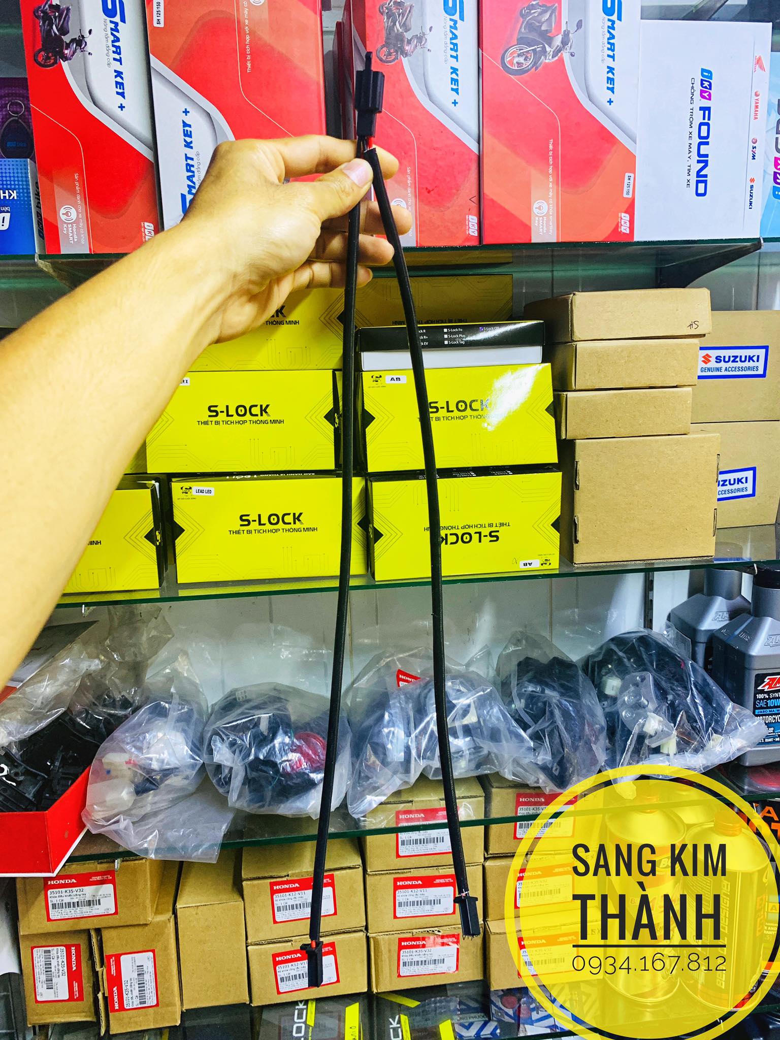 Dây Chuyển 2 Đèn Trợ Sáng