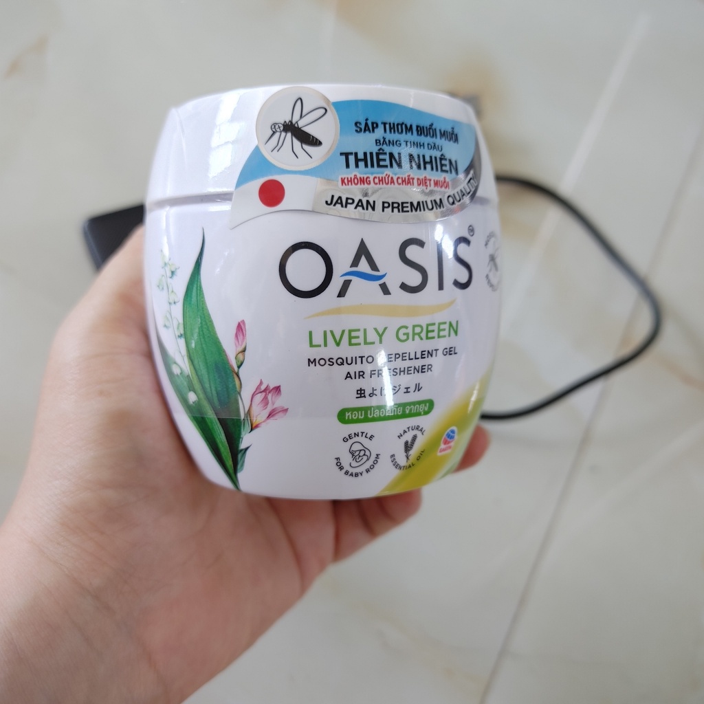 [Hàng Đẹp] Sáp thơm đuổi muỗi OASIS 180 g