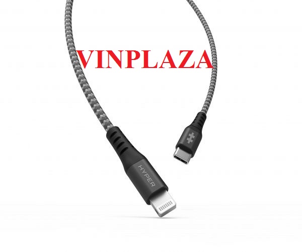 CÁP C TO LIGHTNING 30W HYPERDRIVE TOUGH 2M MFI IPHONE/IPAD - HDCLB523