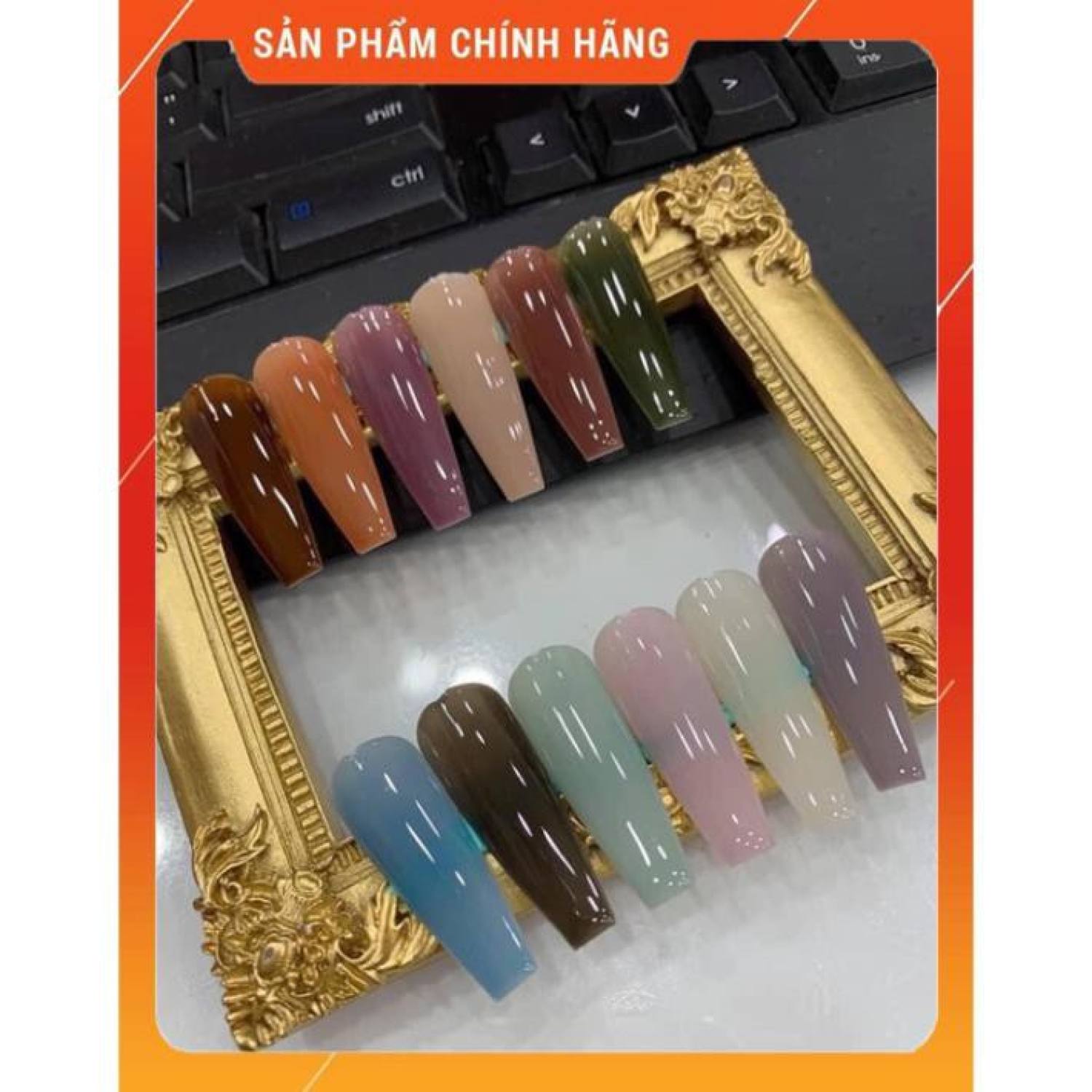 Sơn ɡel thạch bobo sét 12 màu các màu hót