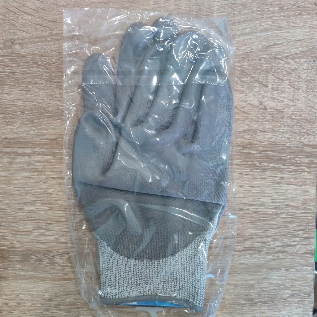 [HCM]Găng Tay Chống Cắt Cấp Độ 3 3M (Size L) - Xám