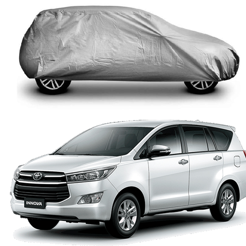 Bạt Phủ xe Ô Tô Toyota Innova Vải Dù OXFORD Siêu Bền, Bạt Trùm Xe Hơi Chống Nắng Mưa Bảo Vệ Xe