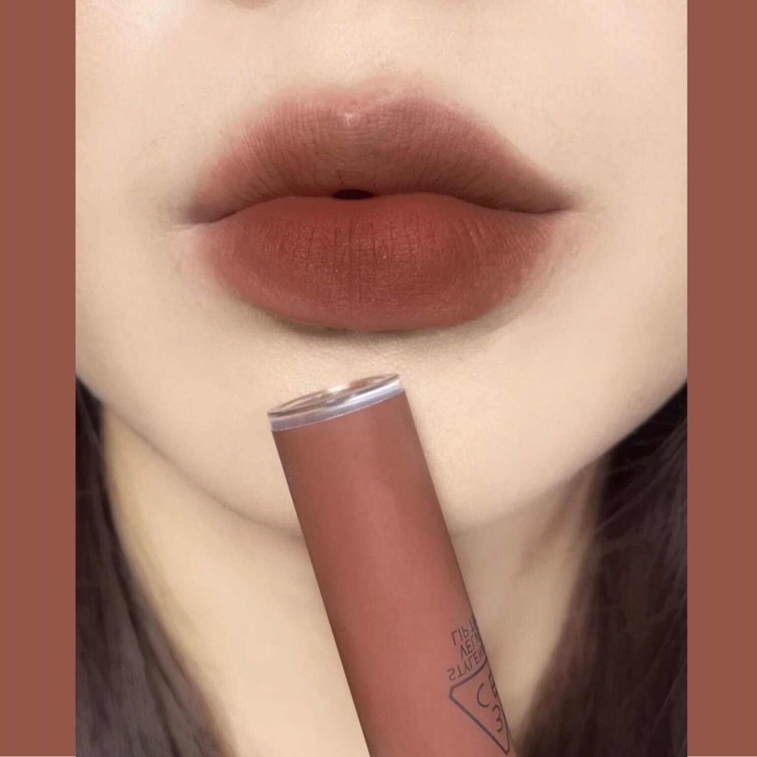 Son kem lì 3CE mềm môi tôn da Velvet Lip Tint BITTER HOUR 3CE006